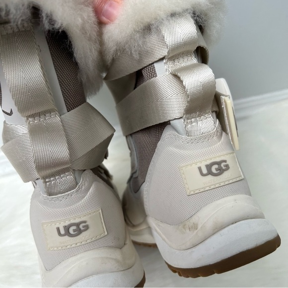 Ugg Tahoe Waterproof Boots in Cream - Picture 11 of 13